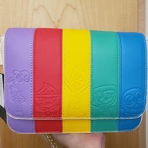 Inside Out Pixar Loungefly crossbody
